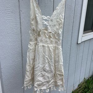 White summer dress